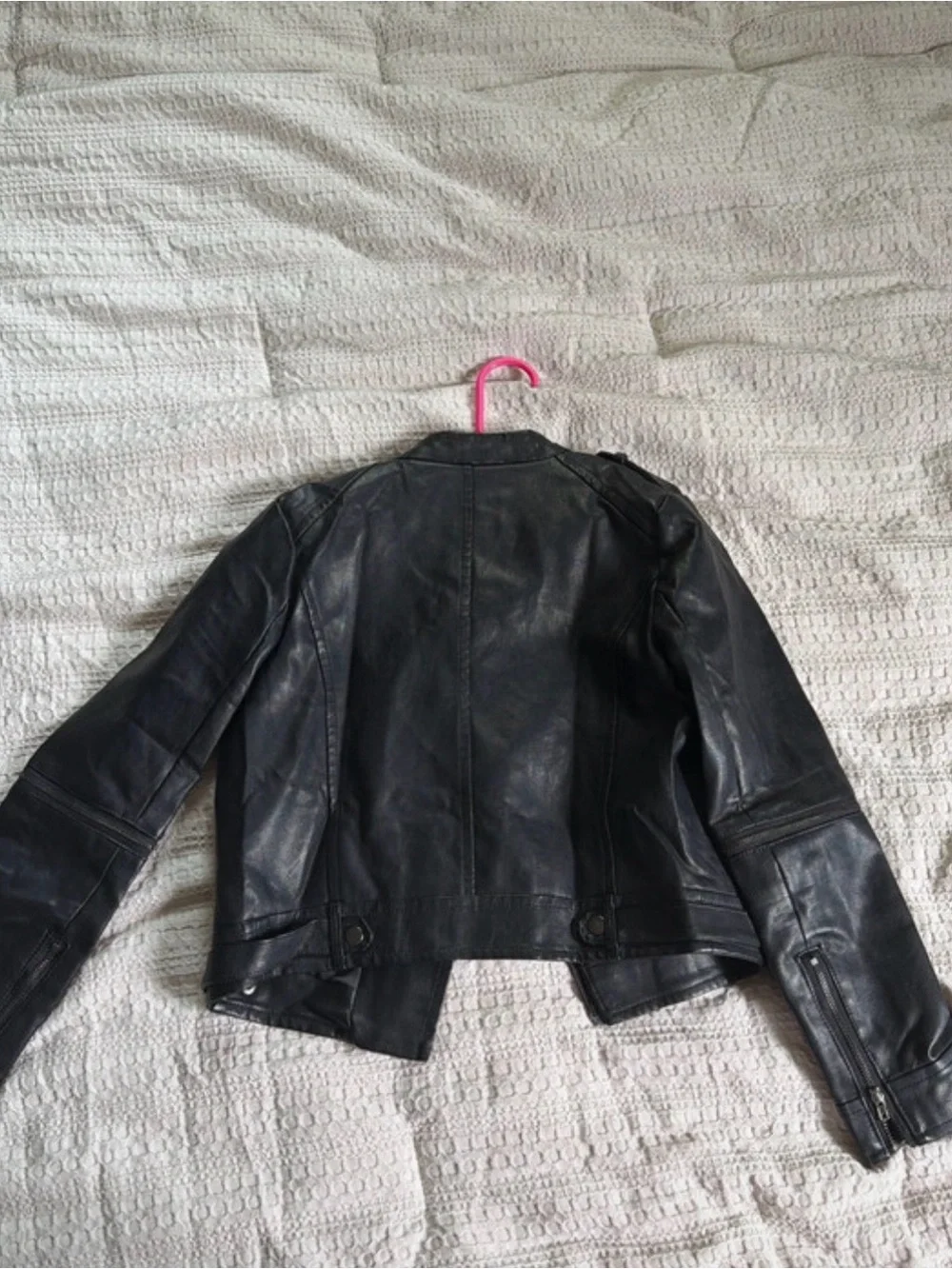 Hayden Black Asymmetrical Leather Moto Jacket